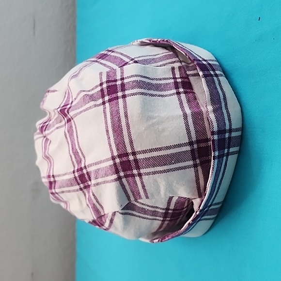 Handmade Hand Crafted Scrub Cemo Cap Hat Bonnet. - Picture 3 of 12